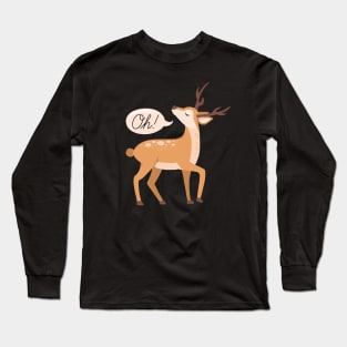 Oh Deer Long Sleeve T-Shirt